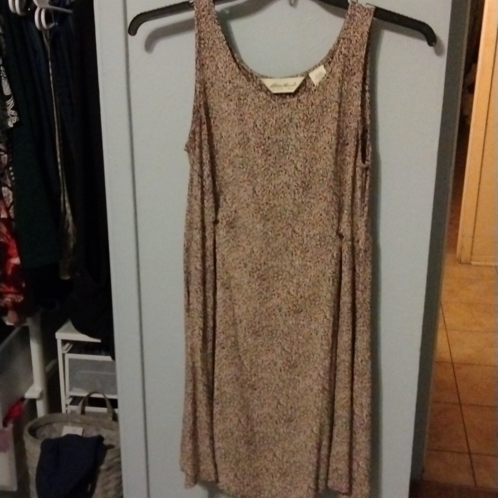 Eddie Bauer midi floral Print dress. Size Medium
